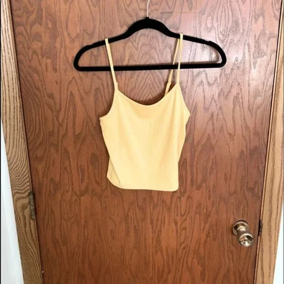 American Eagle Cropped Ribbed Tank - Picture 1 of 4